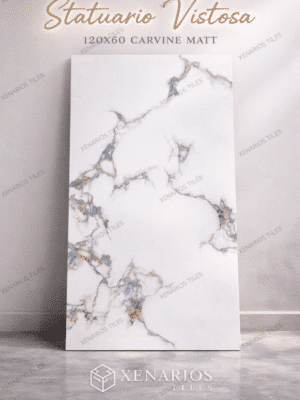 1000042945 Statuario Vistosa 60x120 Rettificato Γρανίτης Πλακάκι Α'ποιότητας Δαπέδου - Τοίχου