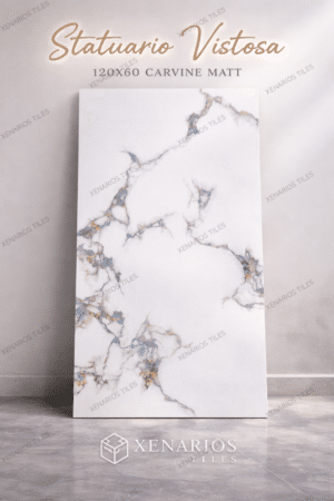 Statuario Vistosa 60x120 Rettificato Γρανίτης Πλακάκι Α'ποιότητας Δαπέδου - Τοίχου