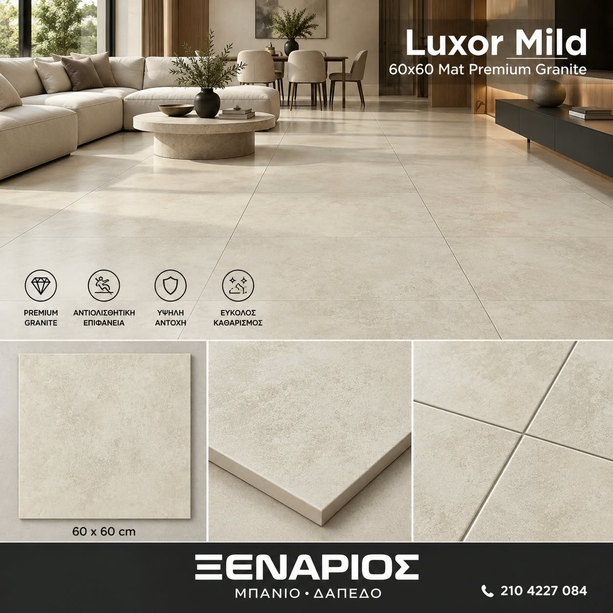 Luxor Mild 60X60