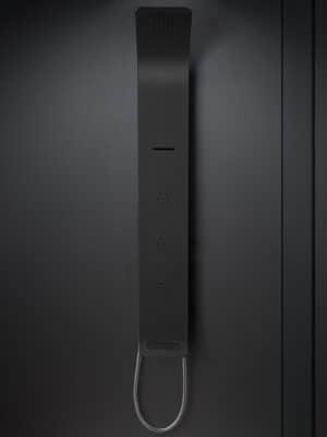 457-ASTREA-400 Στήλη Ντοuζιέρας ASTREA, ICOS Black Matt