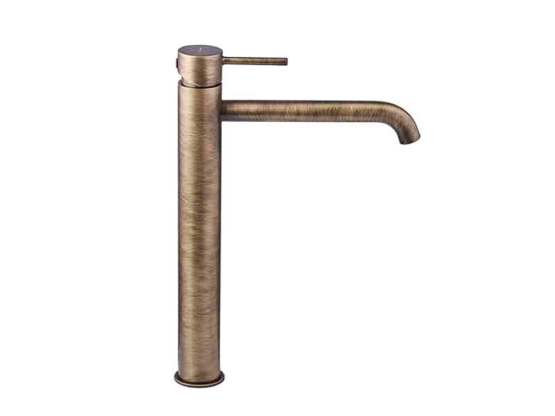 Μπαταρία Νιπτήρα Υψηλή Etna Brushed Bronze