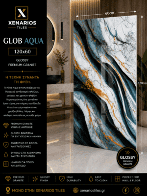 1000045702 (1) Glob Aqua 60x120 High Gloss Rettificato Γρανιτοπλακάκι Α'ποιότητας Δαπέδου