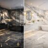 Volcano Gold 60x120 High Gloss Rettificato Γρανιτοπλακάκι Α'ποιότητας Δαπέδου PPSX
