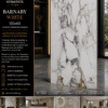 Barnaby White 60x120 Lappato Rettificato Γρανιτοπλακάκι Α'ποιότητας Δαπέδου