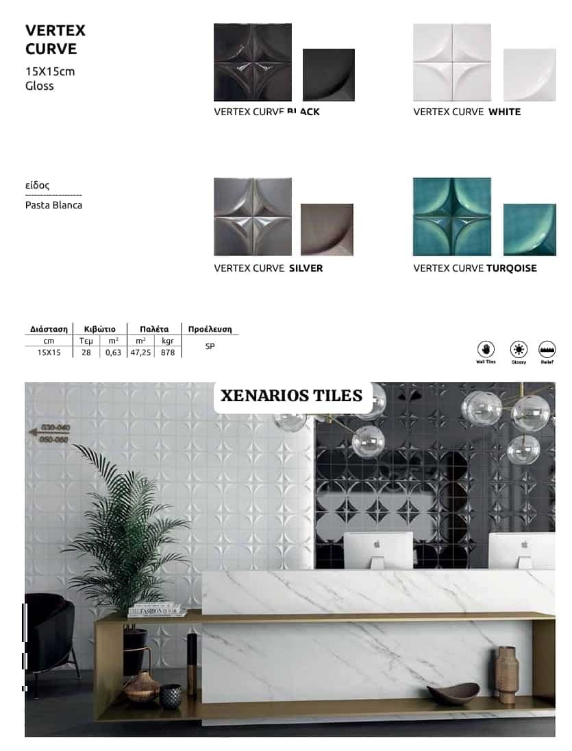Vertex Curve Gloss 15X15