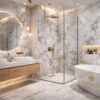 Barnaby White 60x120 Lappato Rettificato Γρανιτοπλακάκι Α'ποιότητας Δαπέδου