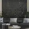Vertex Line Black Gloss 15X15