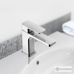 Μπαταρία Νιπτήρα Quadra Eurorama Chrome ΚΛΑΣΙΚΟ ΥΨΟΣ