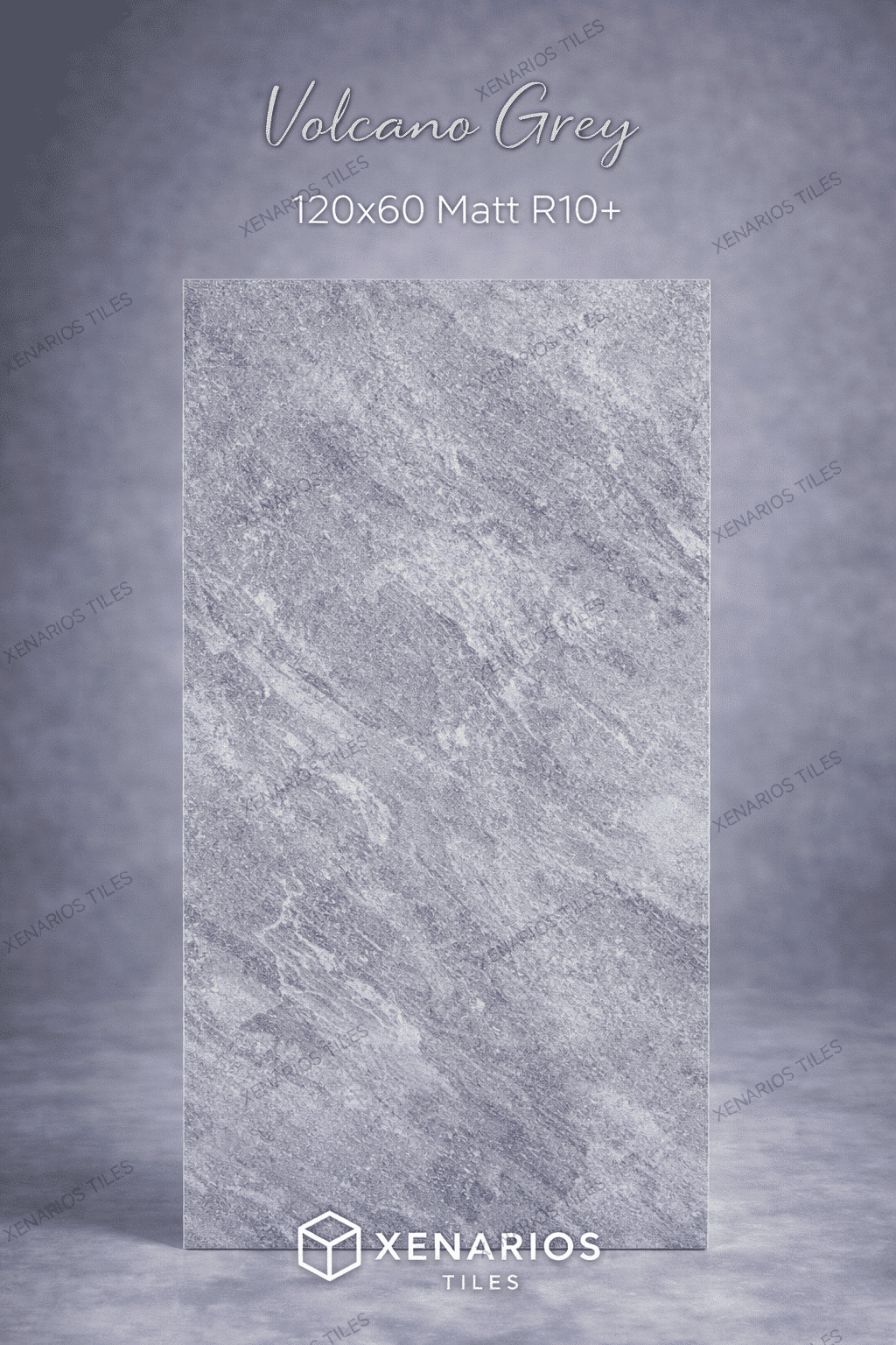 Volcano Grey 60×120 Porcellanato Αντιολισθητικό