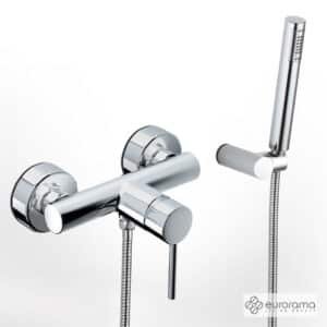 202-145150-100 Μπαταρία Ντουζιέρας Tonda Eurorama Chrome