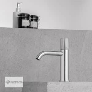 Μπαταρία Νιπτήρα με Βαλβίδα Clic-Clac Eletta Tecno Eurorama Chrome