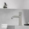202-167309-110_1 Μπαταρία Νιπτήρα με Βαλβίδα Clic-Clac Eletta Tecno Eurorama Inox