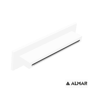 Καταρράκτης Ντουζ XL 34,6x8 Almar White Matt
