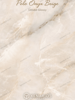 Polo Onyx Beige Glossy 120x60