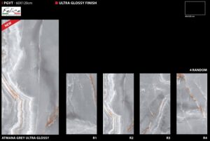 Atmana Grey Ultra Glossy 120x60