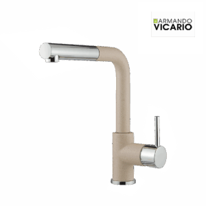 Μπαταρία Νεροχύτη Κουζίνας Fluo Sabbia Granite