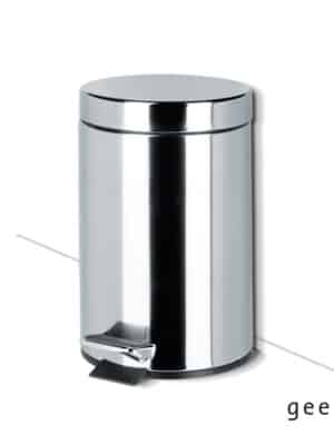 Χαρτοδοχείο Επιδαπέδιο 3l Geesa Chrome