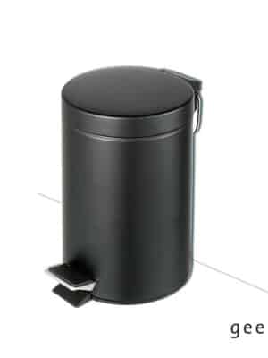 Χαρτοδοχείο Επιδαπέδιο 3l Geesa Black