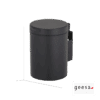 Χαρτοδοχείο Επίτοιχο 3l Geesa Black Matt