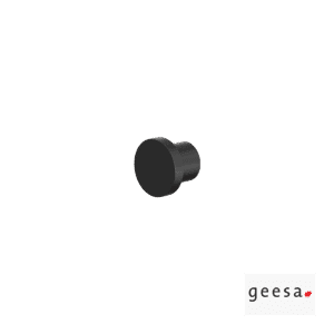 Άγκιστρο μπάνιου μονό 2εκ. Φ25 OPAL Geesa Black Matt