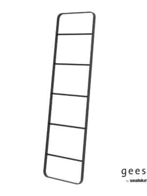 Σκάλα Κρεμάστρα Πετσετών Sealskin Geesa Black Matt