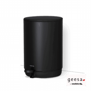 Χαρτοδοχείο Επιδαπέδιο 5l Geesa Black Matt
