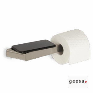 Χαρτοθήκη με Εταζέρα Shift Geesa Inox