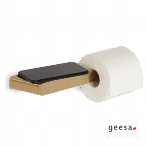 Χαρτοθήκη με Εταζέρα Shift Geesa Brushed Gold