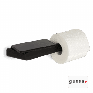 Χαρτοθήκη με Εταζέρα Shift Geesa Black Matt