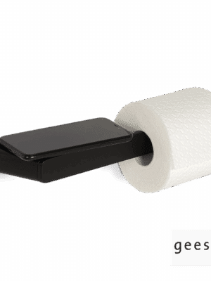 Χαρτοθήκη με Εταζέρα Shift Geesa Black Matt