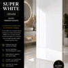 1000045691 (1) Super White 60x120 Gloss Porcellanato Rettificato Πλακάκι Α'ποιότητας -Γρανίτης