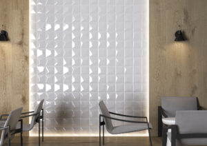 Vertex Line White Gloss 15X15