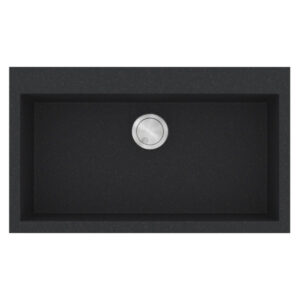 Sanitec 808 Ultra Granite Ένθετος Νεροχύτης από Συνθετικό Γρανίτη Μ79xΠ50cm Grafite