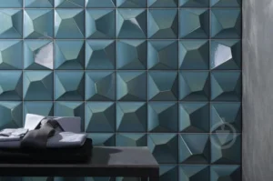 Vertex Line Turqoise Gloss 15X15