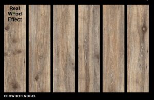 ECOWOOD Nogal Πλακάκι δαπέδου Α ποιότητας απομίμηση ξύλου 20X120