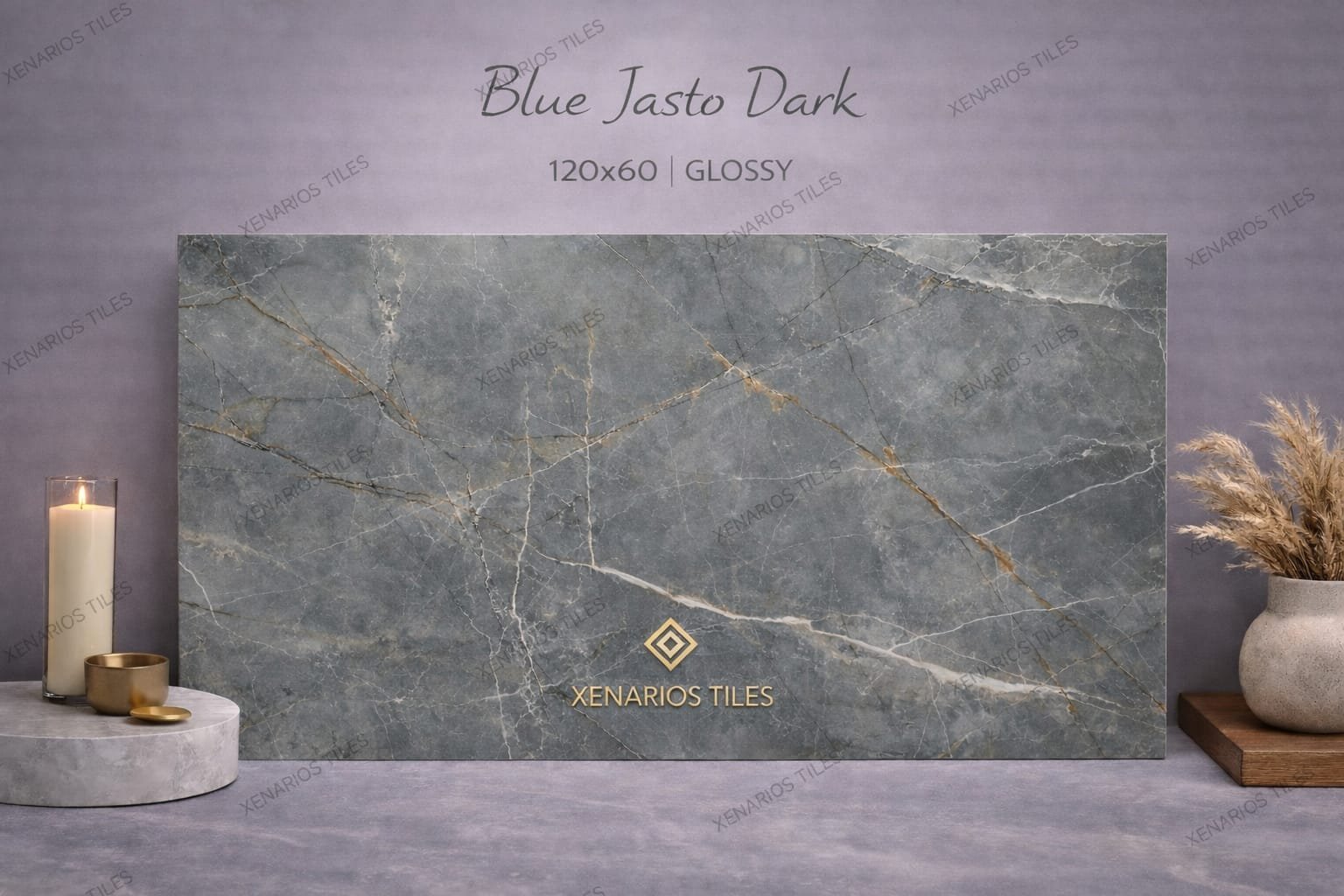 Blue Jasto 60×120 Γυαλιστερό Rettificato Γρανιτοπλακάκι Α’ποιότητας Δαπέδου
