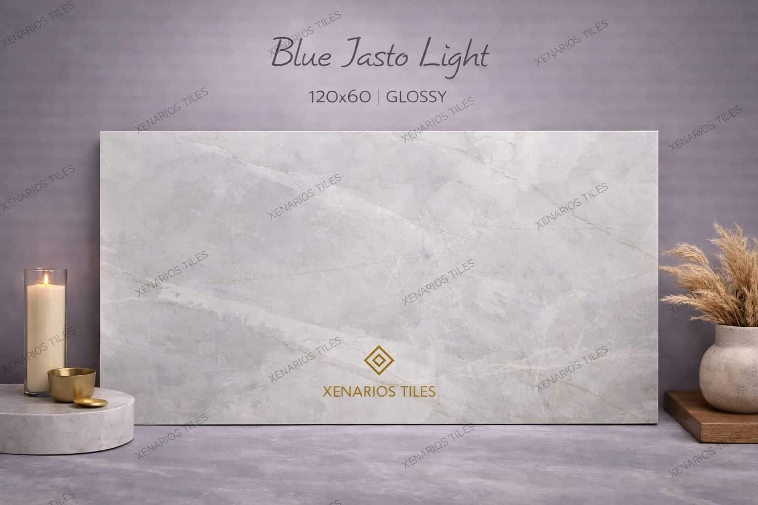 Blue Jasto Light 60×120 Γυαλιστερό Rettificato Γρανιτοπλακάκι Α’ποιότητας Δαπέδου PPSX