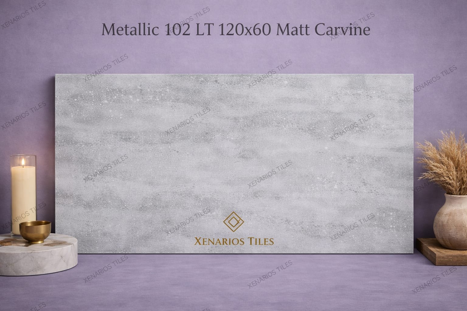 Metallic 102 LT 60×120 Carvine Rettificato Γρανιτοπλακάκι Α’ποιότητας Δαπέδου PPSX