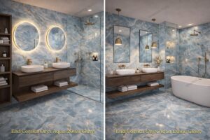 END CORSICA ONYX Aqua 120x60 Γρανίτης Γυαλιστερός Α Ποιότητας PPSX