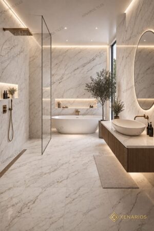 BLANCO STATUARIO 60x120cm Γρανίτης Δαπέδου/Τοίχου Α Ποιότητας Matt