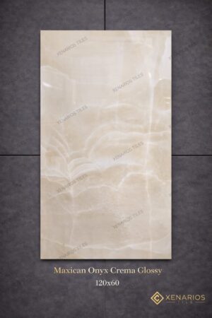 MAXICAN ONYX CREMA 60x120cm Rettificato Γρανιτοπλακάκι Α'ποιότητας Δαπέδου