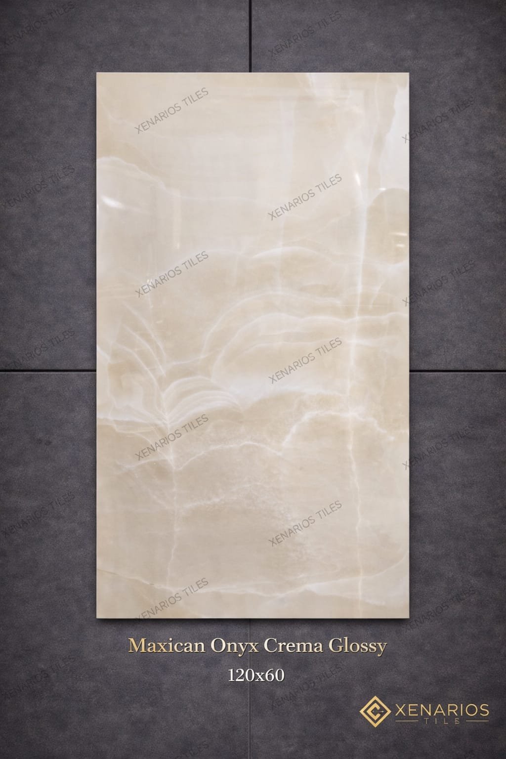MAXICAN ONYX CREMA 60x120cm Rettificato Γρανιτοπλακάκι Α’ποιότητας Δαπέδου