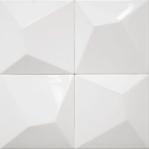 Vertex Line White Gloss 15X15