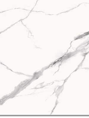Statuario Goya 100x100 Porcellanato Rettificato High Gloss