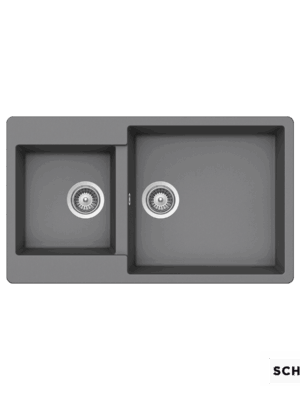 110-31290-1441 Νεροχύτης Κουζίνας Γρανίτη Element 86x50 Schock Cristalite Croma Granite