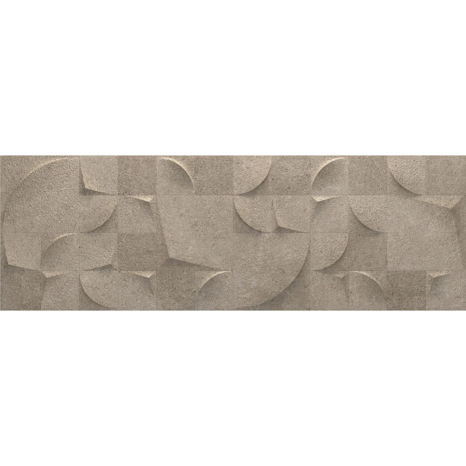 SHAPE ICON TAUPE RT 30X90 Ματ Ανάγλυφο
