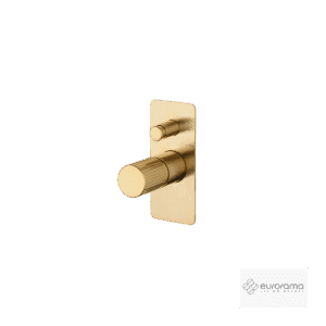 Μίκτης Εντοιχισμού 2 Εξόδων OSO Eurorama Brushed Gold