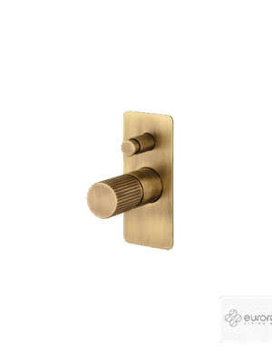 Μίκτης Εντοιχισμού 2 Εξόδων OSO Eurorama Bronze Brushed