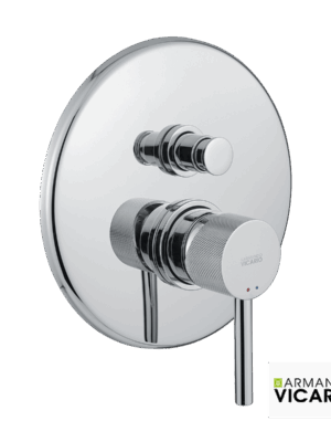 Μίκτης Εντοιχισμού 2 Εξόδων industrial Vicario Chrome