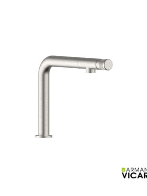 Μπαταρία Νεροχύτη Κουζίνας Lynea Vicario Inox Finish 214-400741-110